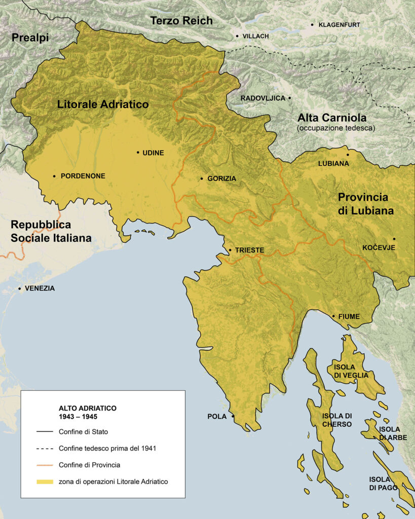  La Zona di Operazioni del Litorale Adriatico 1943-1945